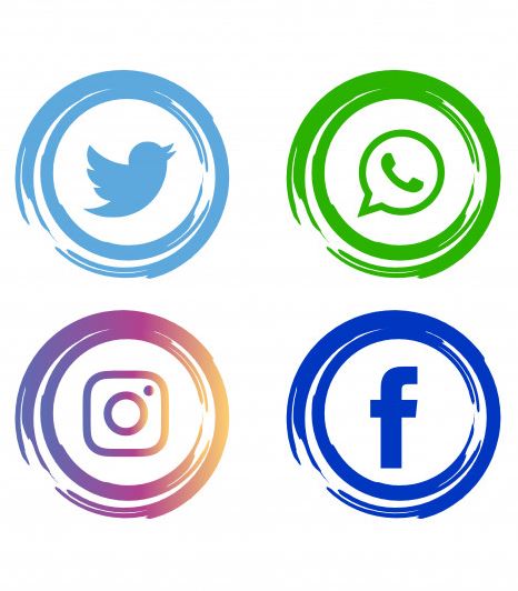 iconos redes sociales